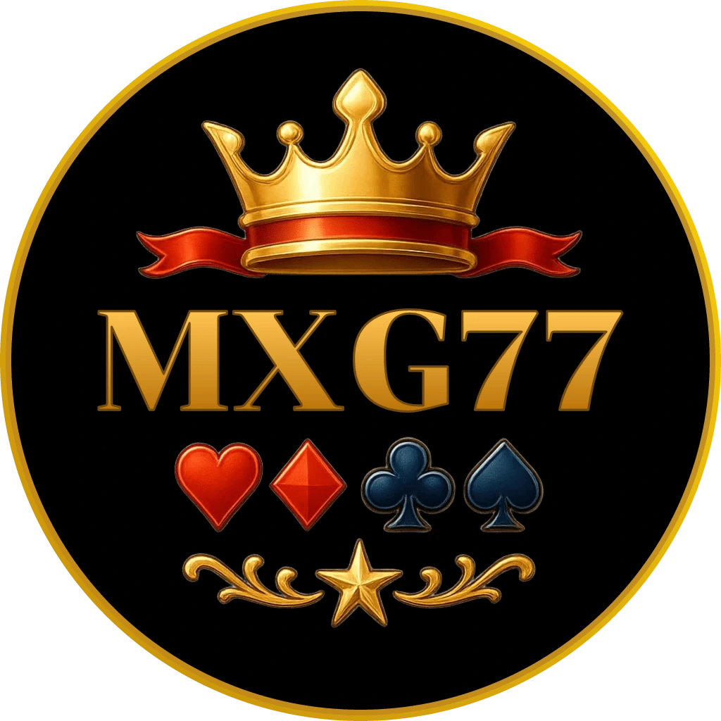 MXG77 – Entra en un mundo de entretenimiento de casino en vivo de lujo en México Elegante crupier de casino en vivo con un sofisticado vestido rojo de pie junto a una brillante ruleta creando una atmósfera de juego premium en MXG77 México